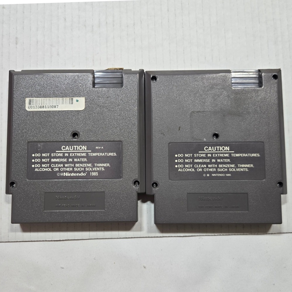 Bionic Commando and Commando Nintendo NES 2 Game Lot Authentic Tested Capcom - Picture 2 of 5